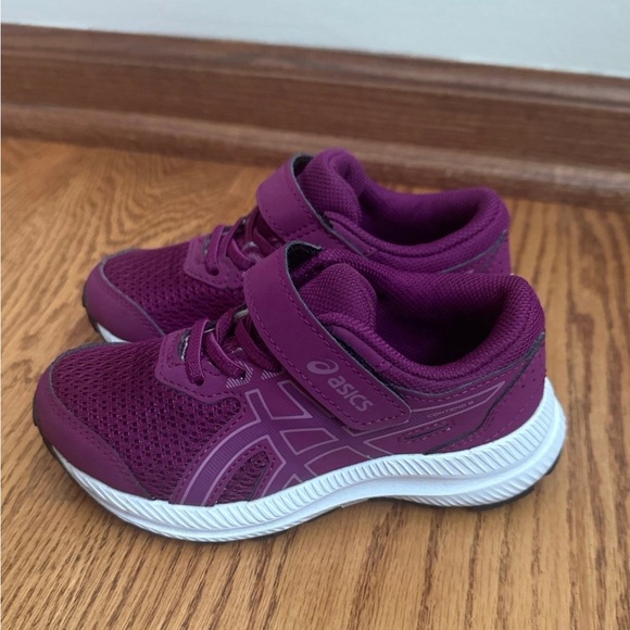 Asics Contend 8 Shoes Girls Size 10 - Picture 3 of 8